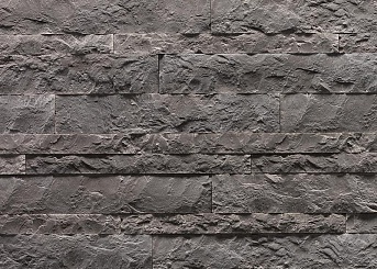Декоративный камень Юрский мрамор узкий (mix) - Графитовый: 11.26